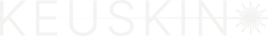 Keuskin - Laserbehandlung Logo weiß